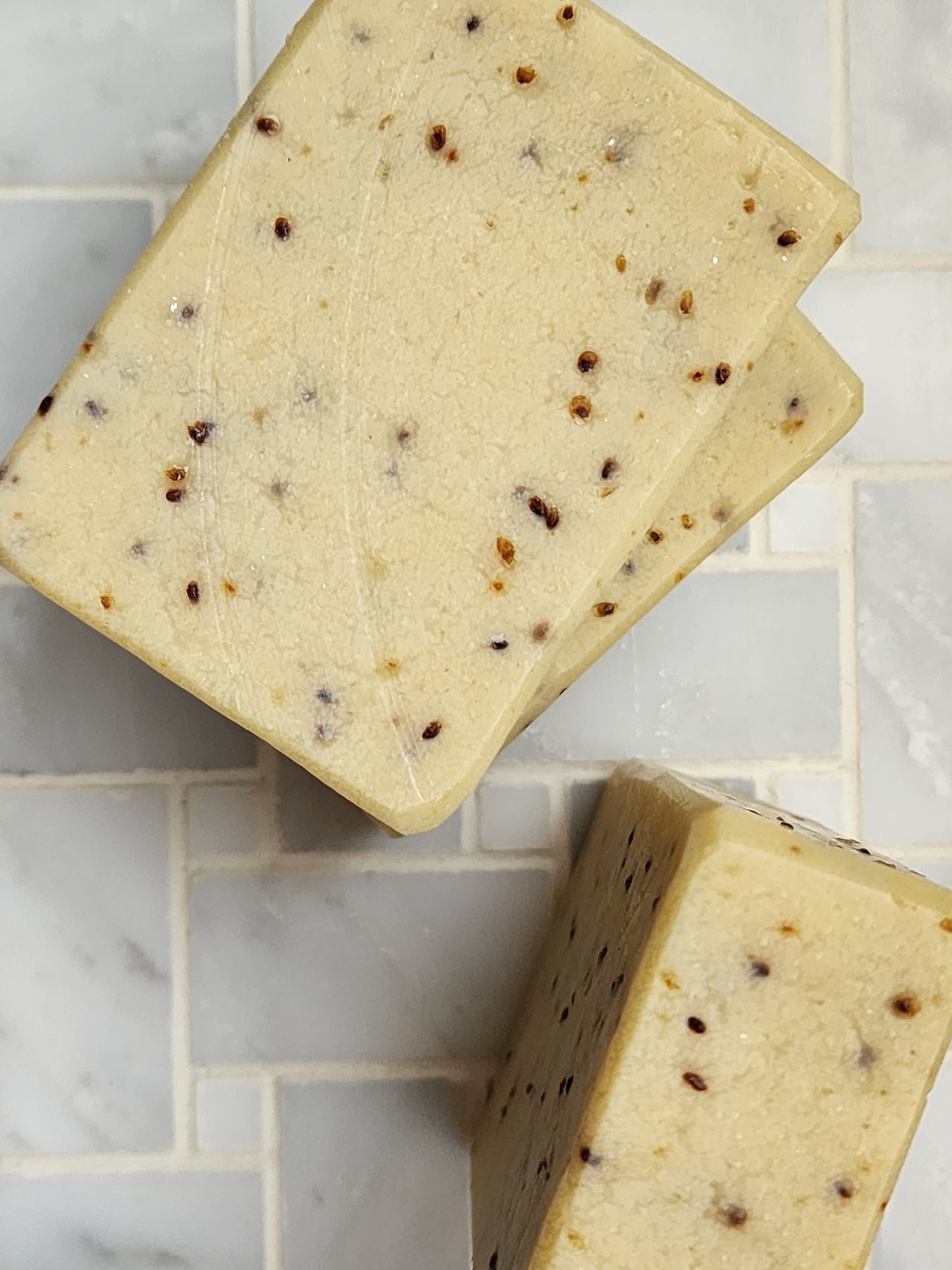 Rum Seed ~ Exfoliating Chia Seed Soap - Sweetest Indulgence