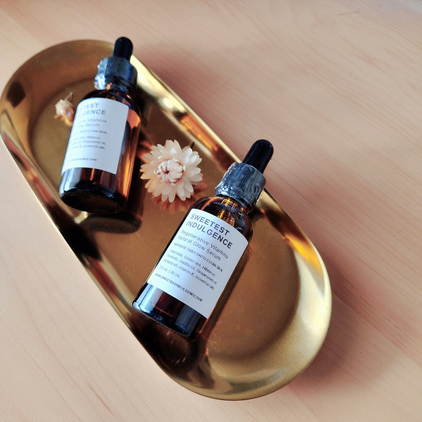 Regenerative Vitamins Natural Glow Serum - Sweetest Indulgence