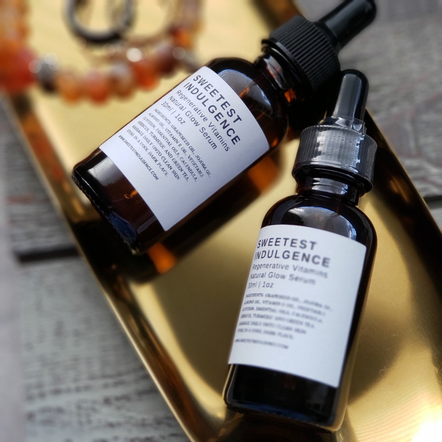 Regenerative Vitamins Natural Glow Serum - Sweetest Indulgence