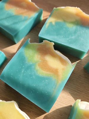 Blue Crush Soap | Moisturizing Vitamin E - Sweetest Indulgence 